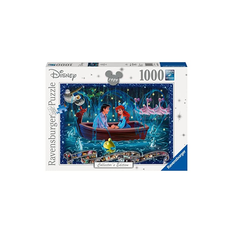 Ravensburger Jigsaw Puzzle, 1,000 Pieces, Ariel, grey