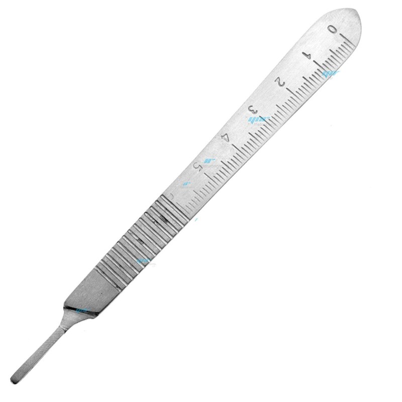 YNR Scalpel Handle No.4 Fits Various Standard Blades - Surgical,