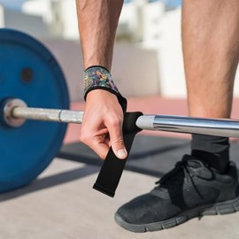 Correas de levantamiento de pesas exóticas de esqueleto de 26 pulgadas, antideslizantes, accesorios de gimnasio para levantamiento de pesas, culturismo, levantamiento de potencia, entrenamiento de