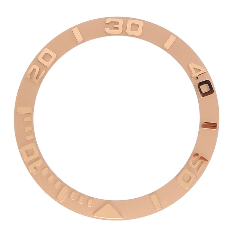 Watch Bezel Insert 38mm Ceramic Embossed Digit Watch Bezel Ring