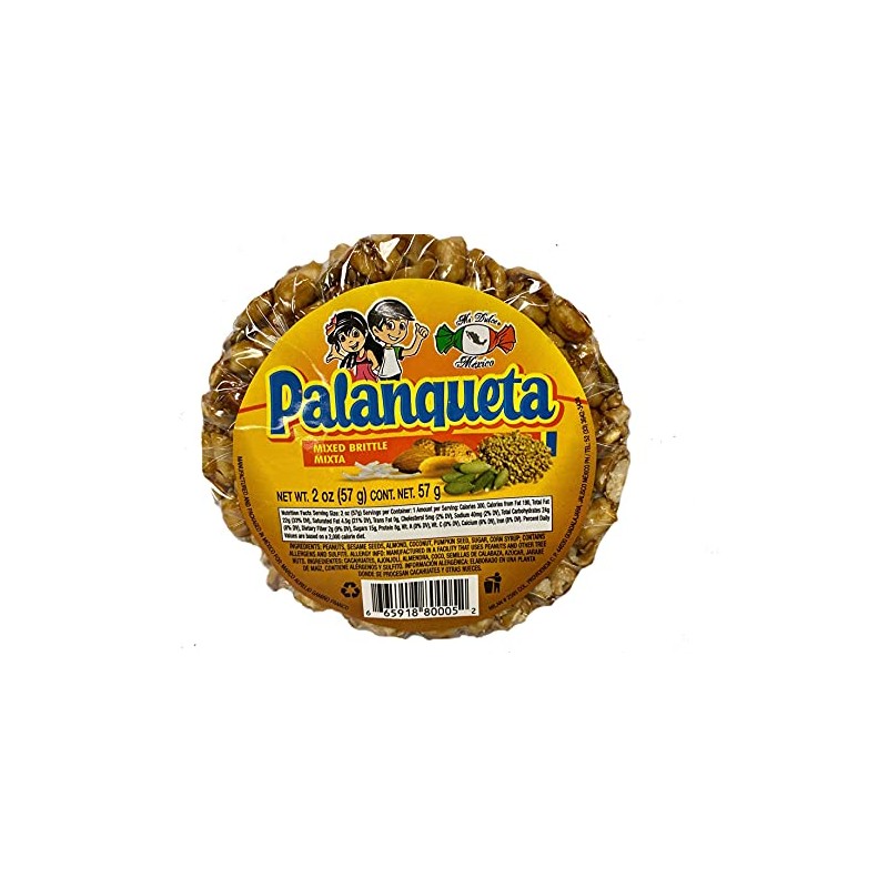 MDM PALANQUETA MIXED BRITTLE MIXTA 5PC BUNDLE 10OZ