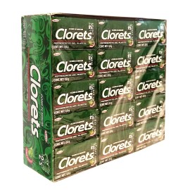 Clorets Gums, 4 PACK! Clorets 60 Pack Mint Flavored Gum – 480 Total Pieces