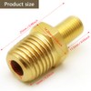 Aoyswuz 2 Pcs Brass Tank Fill Valve 1/4 Inch NPT