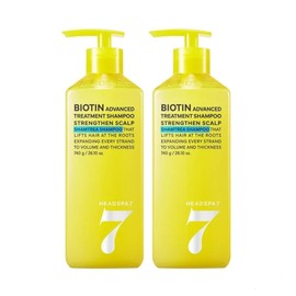 (1+1) Head Spa 7 Biotin Scalp Care Sham Tree Shampoo 740g + 740g / (1+1) 헤드스파7 비오틴 두피케어 샴트리 샴푸 740g + 740g