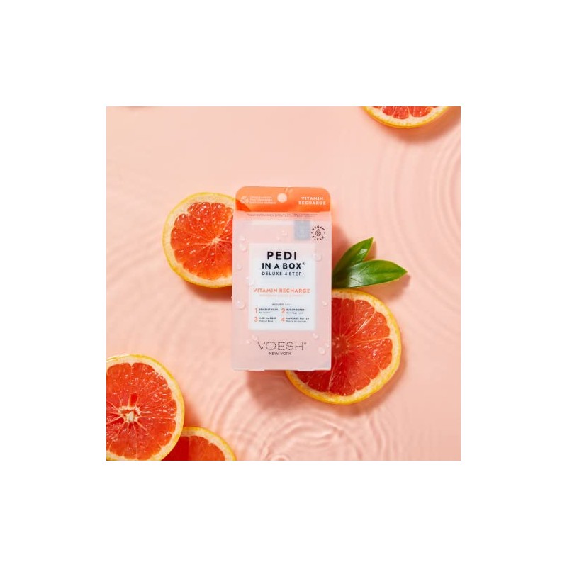 Voesh Pedi in a Box (4 Step) - Vitamin Recharge