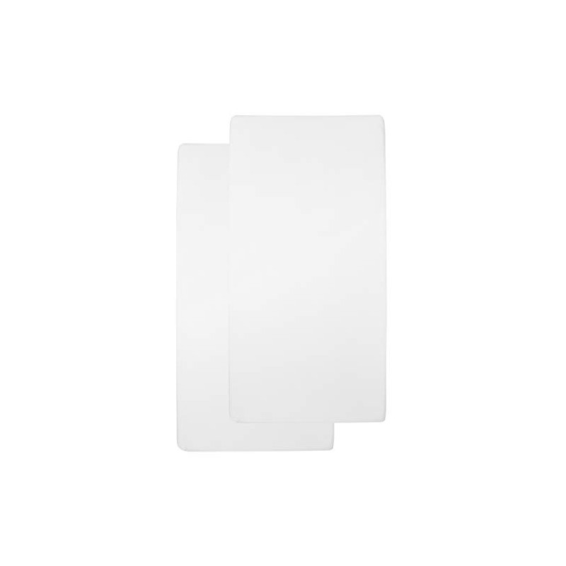 Meyco 565200 Jersey Fitted Sheet, Pack of 2, 70 x