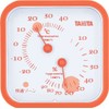 Tanita TT-557 OR Thermometer/Hygrometer/Temperature/Humidity/Analog, Wall Mount, Tabletop, Magnet, Orange