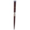 Familii Chopsticks Tenpyo Daruma Rabbit Lacquer Painted Wooden (Natural Wood)
