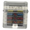 Zerodeko 6 Ways Marine Fuse Box with Labels LED Indicator