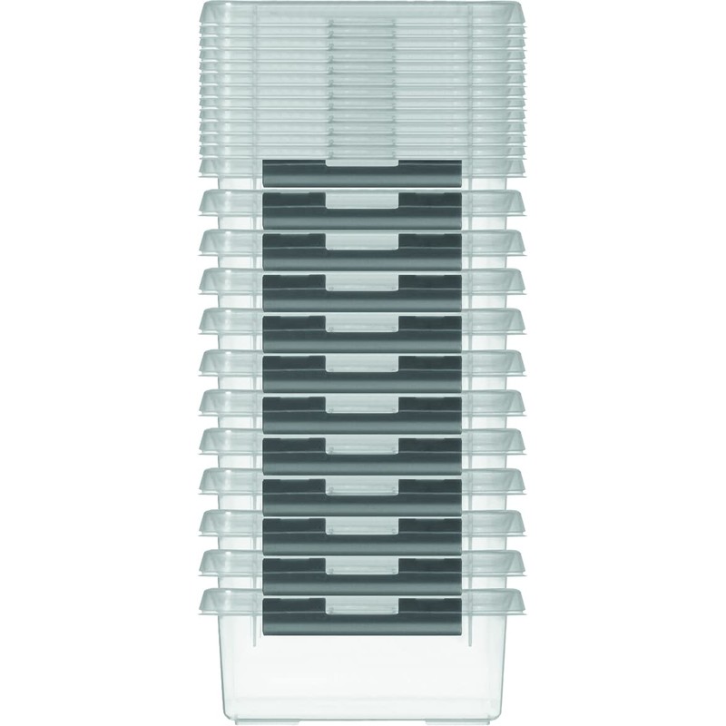 Sunware Q-Line Storage Box 0.5 Litre Transparent Colour