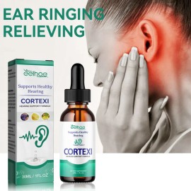 Ear Drops for Ear Hygiene and Earwax Care Support Ear Comfort Relief Formula for Ear Discomfort and Tinnitus Support Ear Care Solution