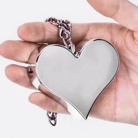 Fashionable Personal Safety Alarm Heart Ranger Pink 2ea