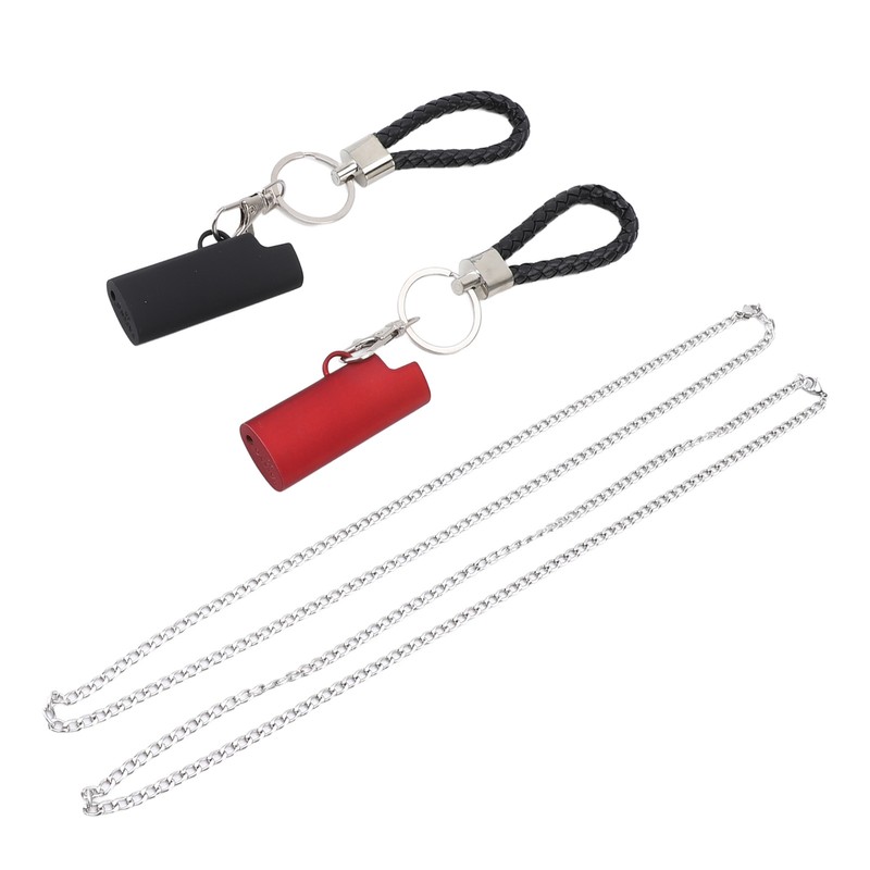 2 Set Spring Clip Keychain Aluminum Alloy Key Ring Key
