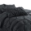 Bedsure Black Comforter Set Queen - Bed in a Bag