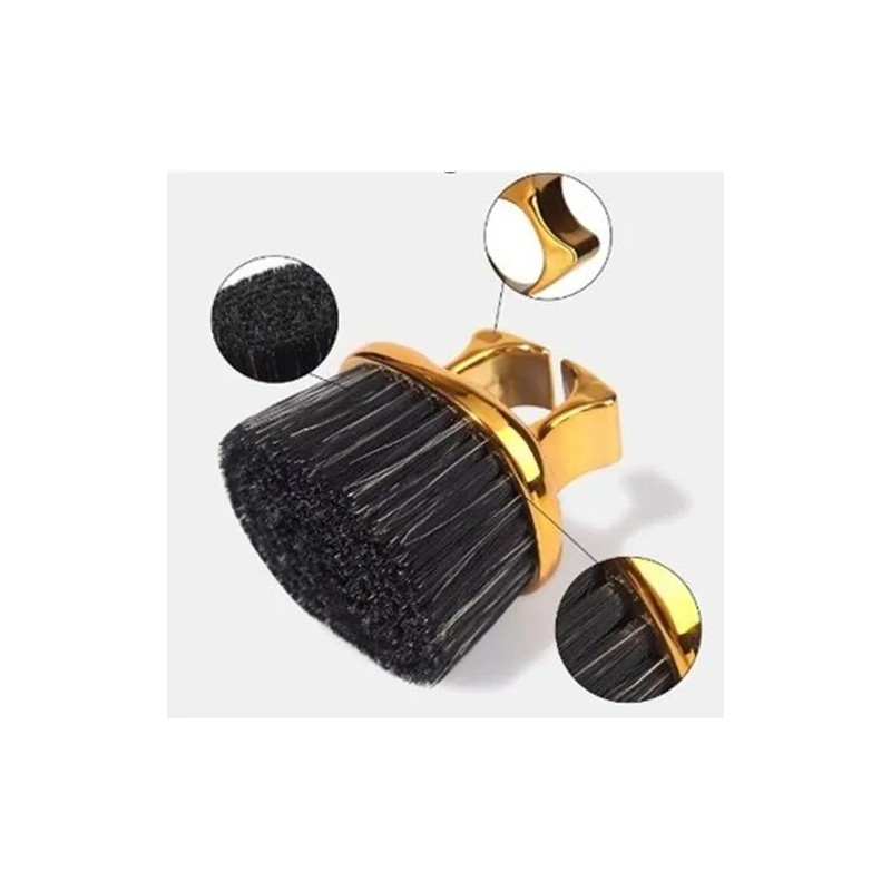 Cepillo Profesional Para Barba Con Agarradera Anillo Barber