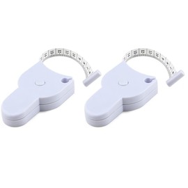 Tiardey 2pcs 150cm/60in Ergnomic and Portable Design, Measuring Tape Sewing Tailor Cloth Ruler Knitting Craft Measurement Body Measuring Tape