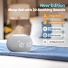 Reacher Auto-Dimmable Sound Machine Alarm Clock with Night Light, 20