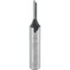ENT Straight Cutter TC Shank (C) 8 mm, Diameter (A)