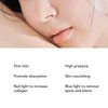 Facial Oxygen Spray Injector Red Blue Light High Pressure Fine