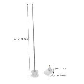 Levemolo Car Flag Holder Magnetic Flagpole Base for Vehicles Construction Lightweight and Compact Design for Outdoor Use and Team Events