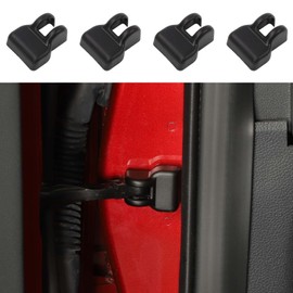 Jimen Compatible with Ford F150/Ford Bronco Sport 2021-2023, 4PCS Car Door Check Arm Protector Cover Trim Door Hinge Covers