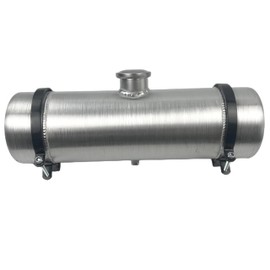 JSD Spun Universal Aluminum Gas Tank / Fuel Tank 2 1/8 Gallon 6 x 20" Center Fill 1/4" NPT Outlet Dune Buggy