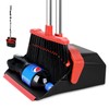 Tiumso Upgrade Broom with Dustpan Combo Set, Broom and Dustpan