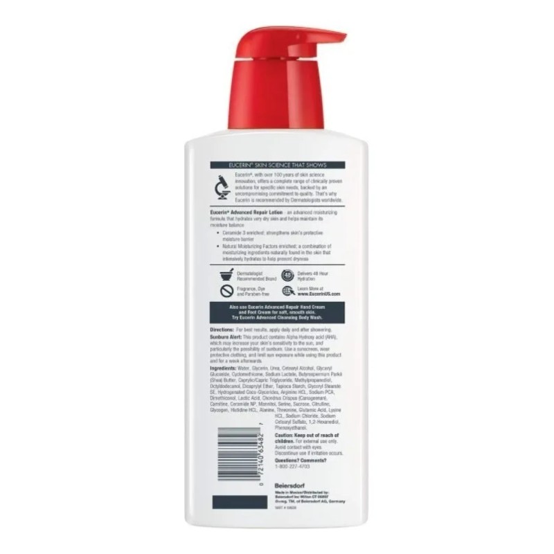 Crema Eucerin Advanced Repair 500ml