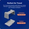 Squatty Potty Porta Traveler Foldable Toilet Stool for Travel, 7"