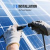 ECO-WORTHY Integrated Solar Connector 2-4 Y Branch Parallel PV Adapter