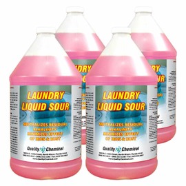 Quality Chemical Commercial Laundry Sour / 4 Gallon Case