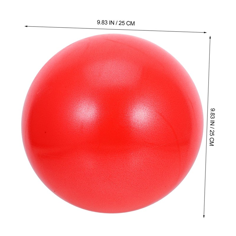 BIUDECO 2pcs PVC Pilates Ball for Strength Yoga Exercise Ball