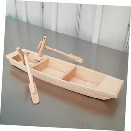 SHINEOFI Decor Boat Models Ships Kits to Build for Adults Wooden Boat Model Statue Ship Model Fishing Boat