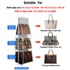 Lirex Medium and Large Handbag Hanging purse organizer for closet,