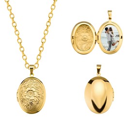 Photo Pendant Necklace for Womens Picture Frame Locket Necklace Birthday Gifts for Girlfriend Romantic Anniversary Gifts for Her Wife Fiancee Christmas Engagement Wedding Gift Ideas Gf Graduation Gift