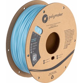 Polymaker PLA PRO Filament 1.75mm Light Blue, Powerful PLA Filament 1.75mm 3D Printer Filament 1kg - PolyLite 1.75 PLA Filament PRO Tough & High Rigidity 3D Printing PLA Filament Sky Blue
