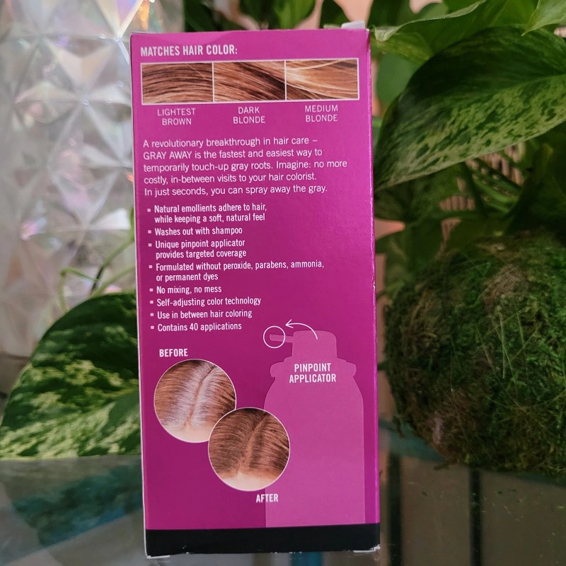 Everpro Gray Away Temporary Root Concealer Lightest Brown Medium Blonde