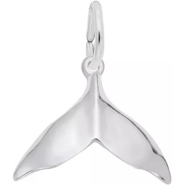 Rembrandt Sterling Silver Whale Tail Charm by Rembrandt