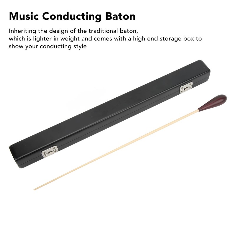 Music Conducting Baton Gift Maple Handle Band Orchestra Professional with