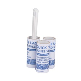 Lint Roller with Replaceable Coating + 2 Spare Rollers