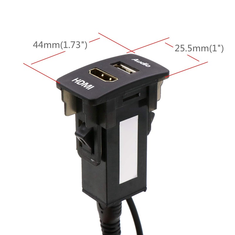 USB Input Port & HDMI Input Port Audio Parts Switch