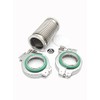 bmotiontech ISO-KF KF50 Highly Flexible Corrugated Hose, Vibration Damping Stainless
