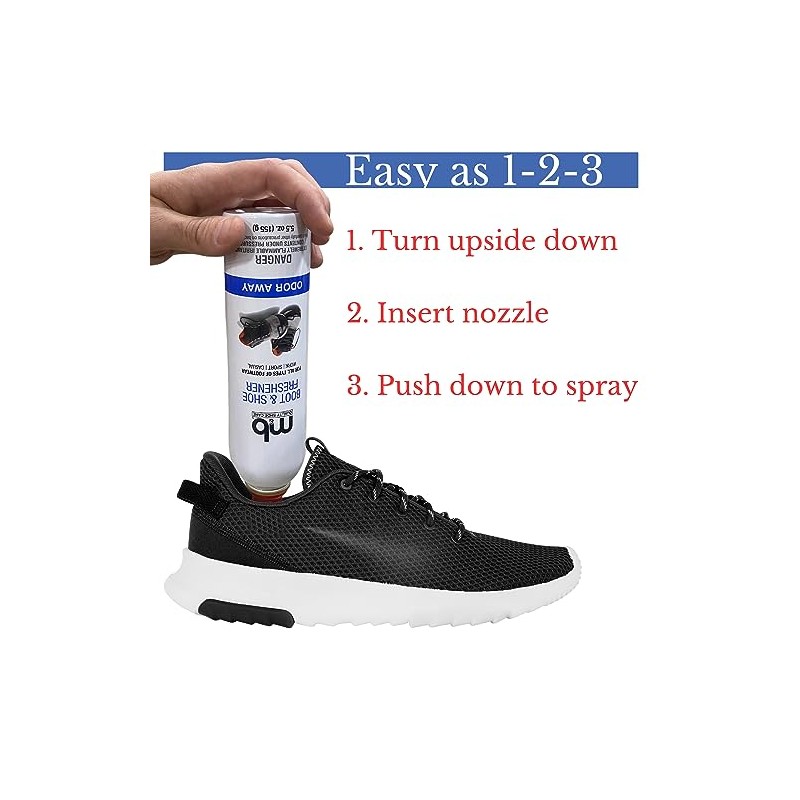 Moneysworth & Best Boot & Shoe Freshener, Shoe Odor Eliminator,
