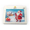 MyPuzzle Santa Claus and Reindeer in the Winter Village -
