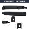 PLDDE Black Exterior Door Handle Front Driver Left Side Compatible