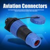 Aviation Connectors LP20 Flange Waterproof Power Connector Male Plug Female