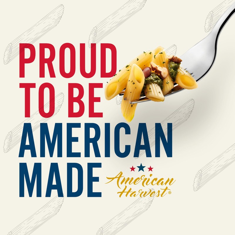 AMERICAN HARVEST, Penne Rigate, Pasta, Made in America with Premium