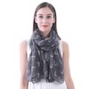 Lina & Lily Shih Tzu Dog Print Women's Scarf Shawl
