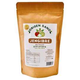 Origen Sano | Jengibre en polvo | Jengibre Molido 100% Natural | 250 g