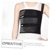 Healvian Rib Support Brace Chest Brace Elastic Strap Lightweight and